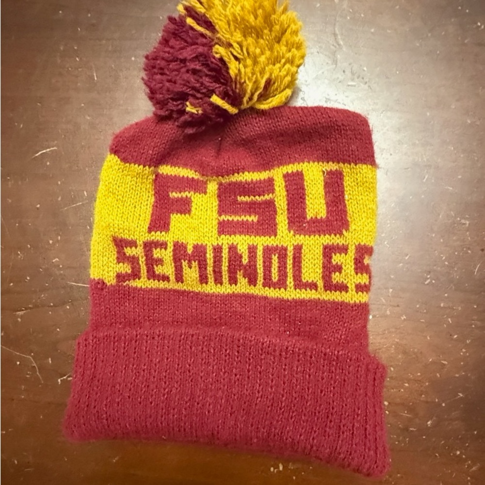 Vintagee Florida  state Seminole‎ beanie hat y2k old money